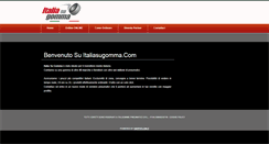 Desktop Screenshot of italiasugomma.com