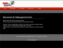 Tablet Screenshot of italiasugomma.com
